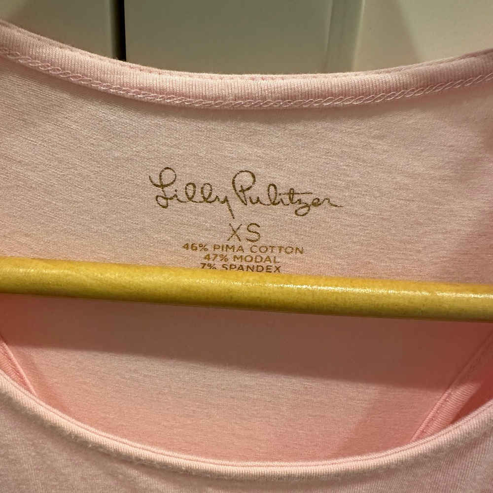 Pink Ruffle Sleeve Top - Picture 3 of 3